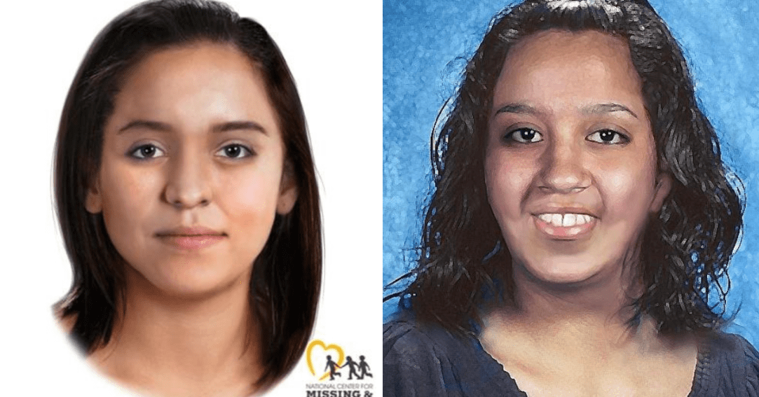 Two artists' renderings of what the Barstow Jane Doe may have looked like when alive