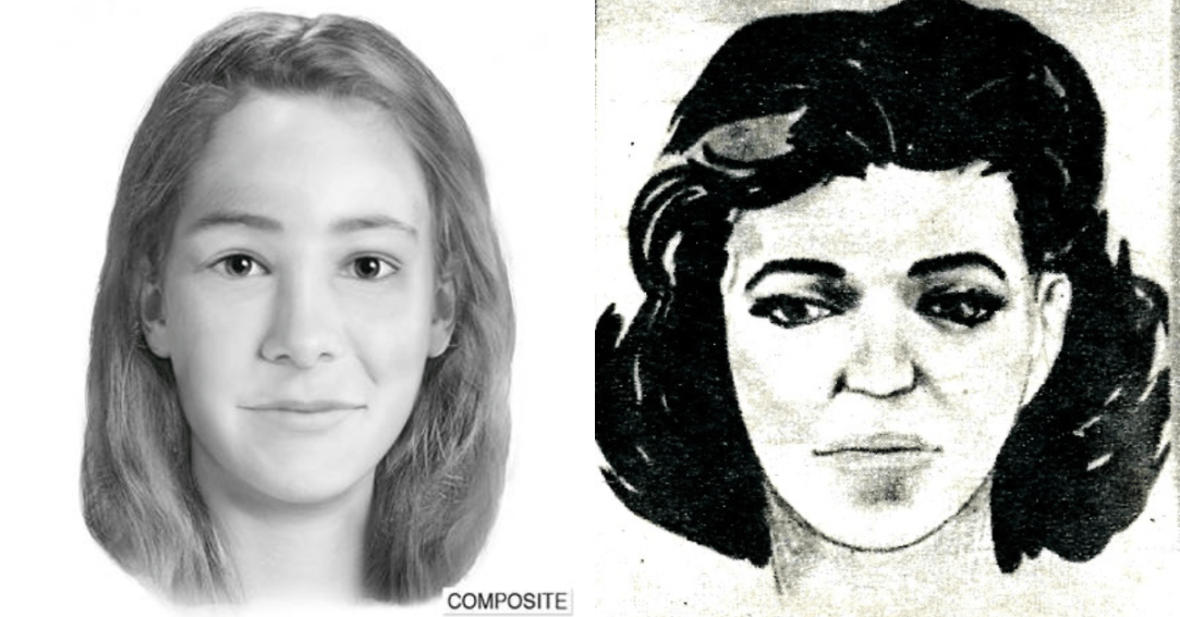 Two artists' renderings of what Little Miss X may have looked like when alive