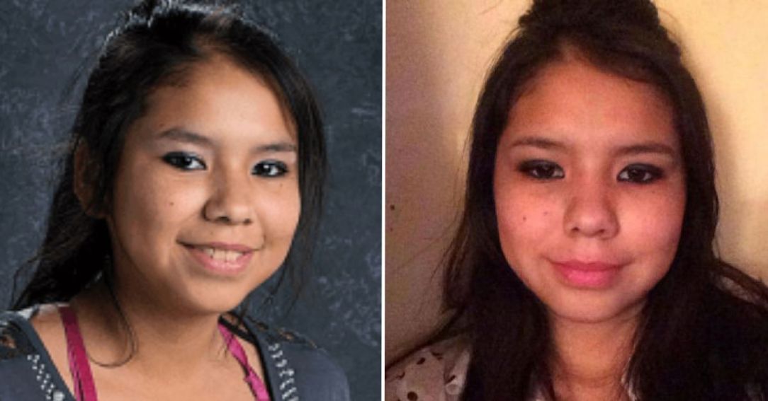 Portrait of Tina Fontaine + Selfie of Tina Fontaine