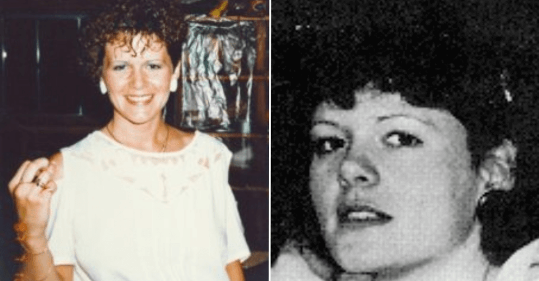 Lois Hanna wearing a white t-shirt + Close-up of Lois Hanna's face