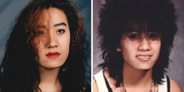 Two school portraits of Hang Lee